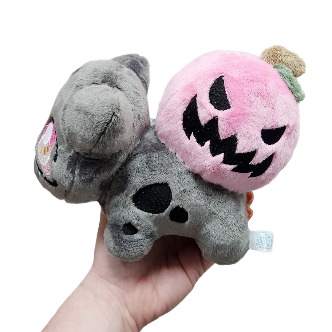 Pumpkin Gray Plush (MADE TO ORDER)