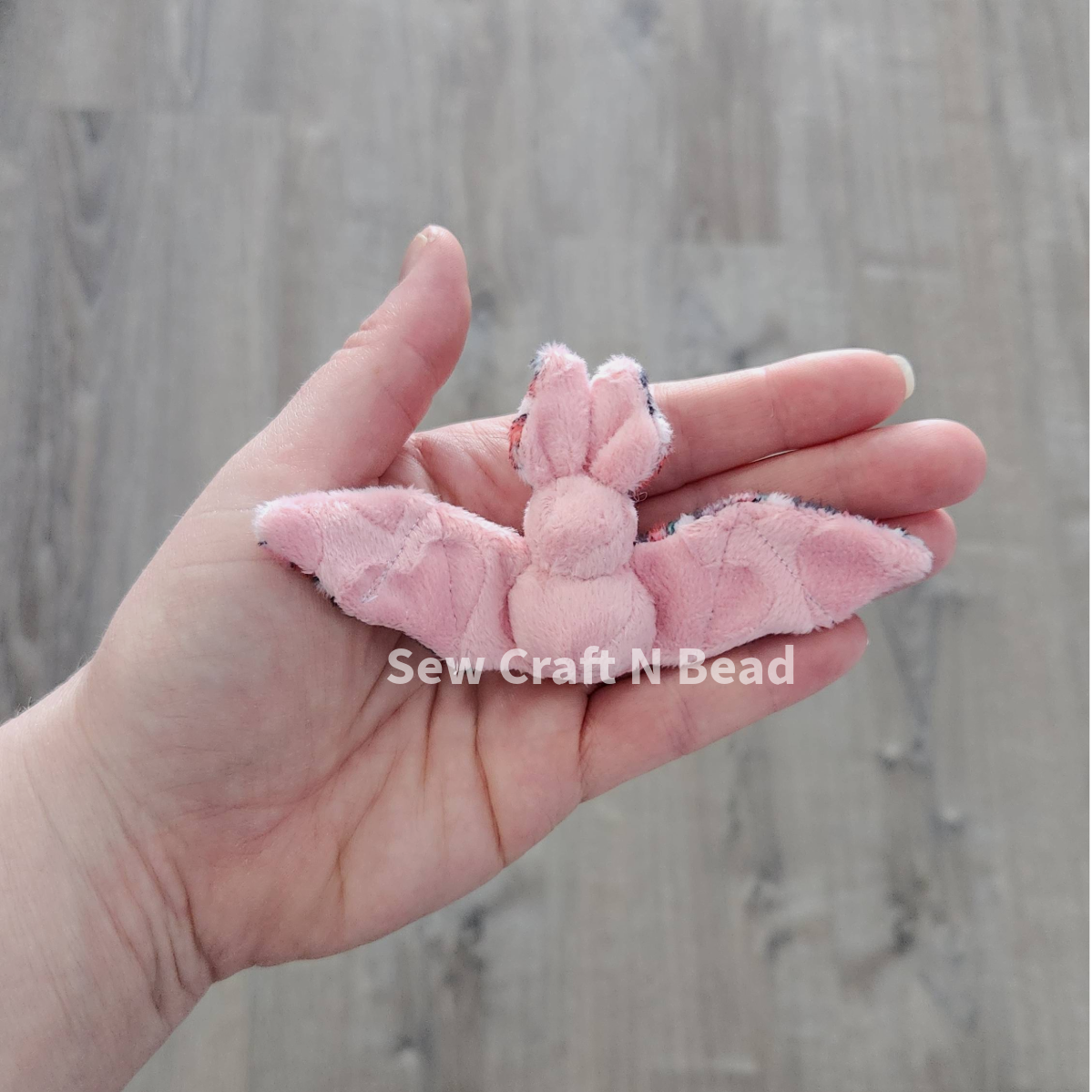 Chocolate Covered Strawberry Bat Plush (READY TO SHIP)