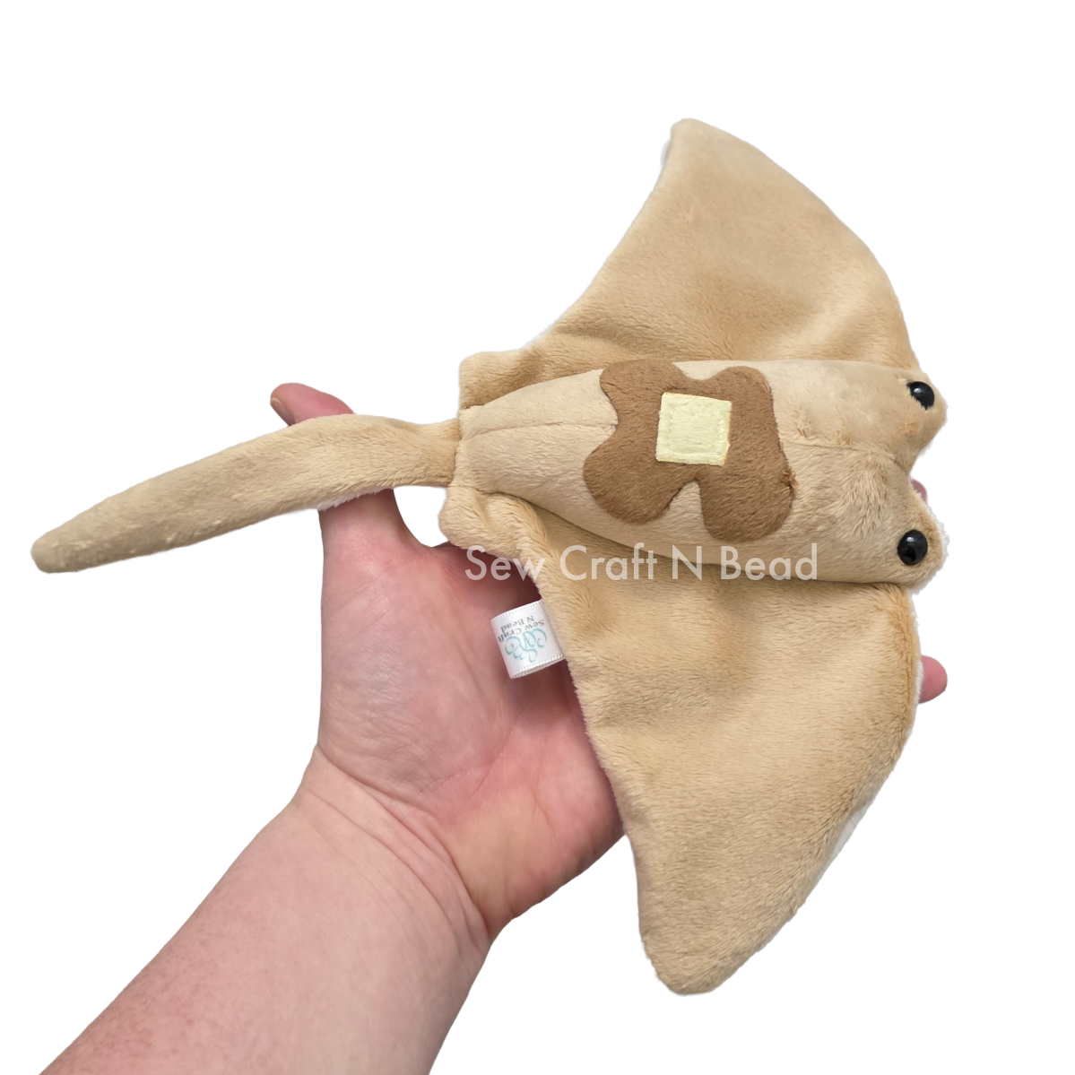 Sea Pancake Stingray Plush (READY TO SHIP)