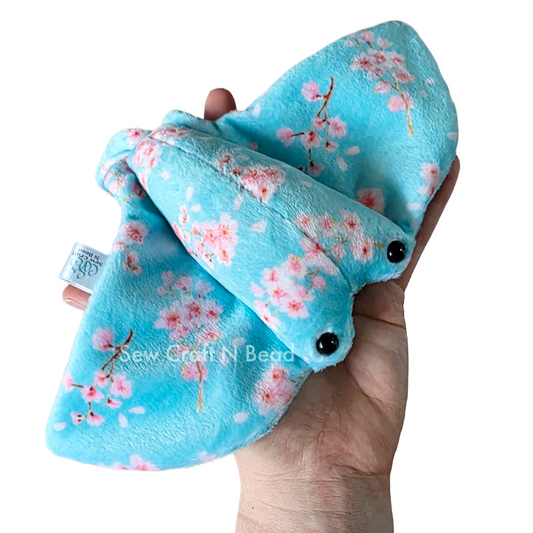 Teal Cherry Blossom Stingray (READY TO SHIP)