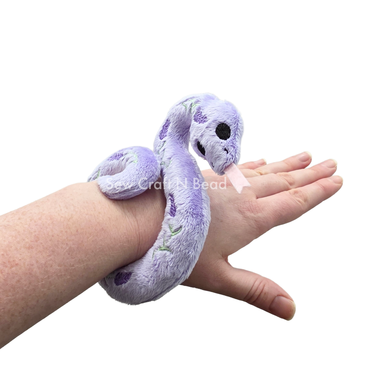 Lavander Snake Plush (READY TO SHIP)