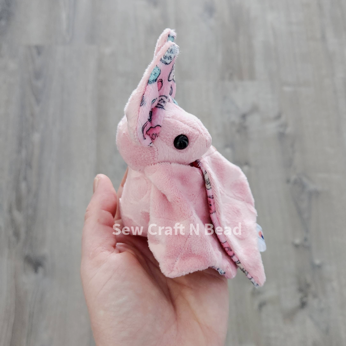 Candy Heart Bat Plush (READY TO SHIP)