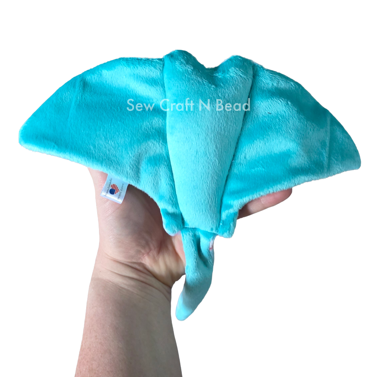 Teal Cherry Blossom Stingray (READY TO SHIP)
