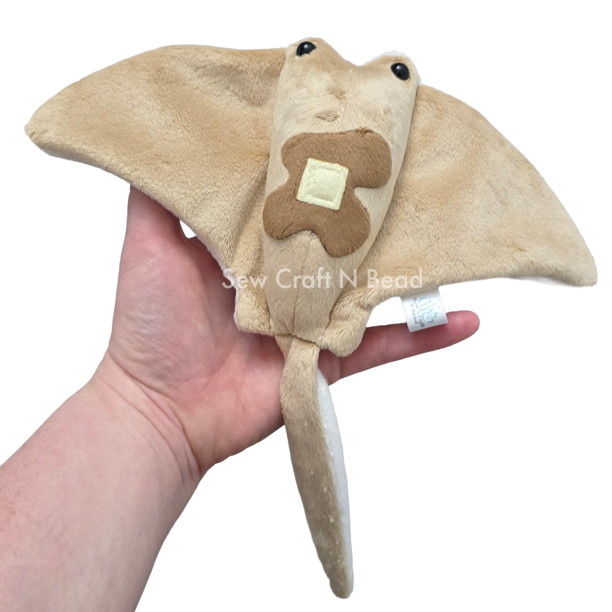 Sea Pancake Stingray Plush (READY TO SHIP)