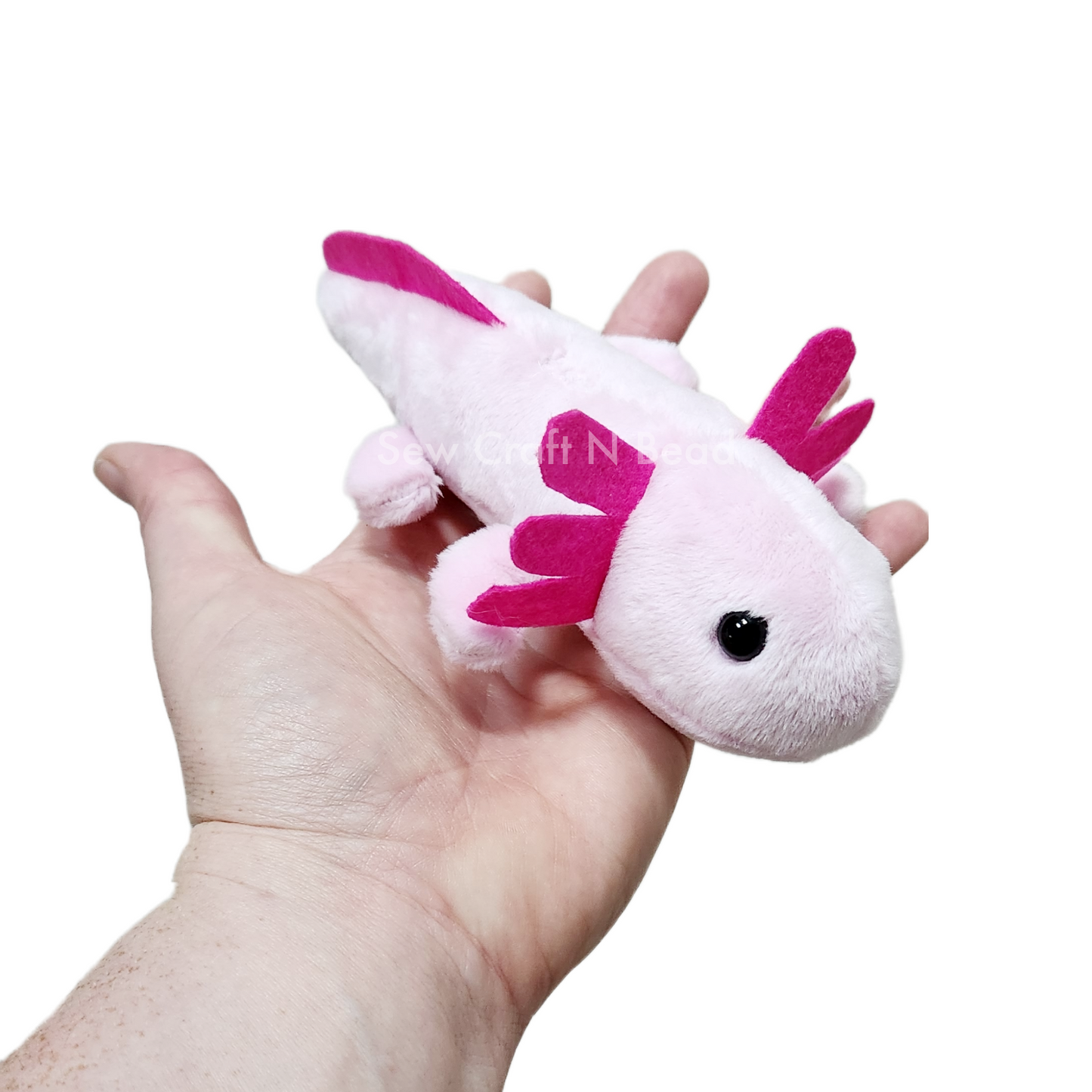 Pink Axolotl Plush