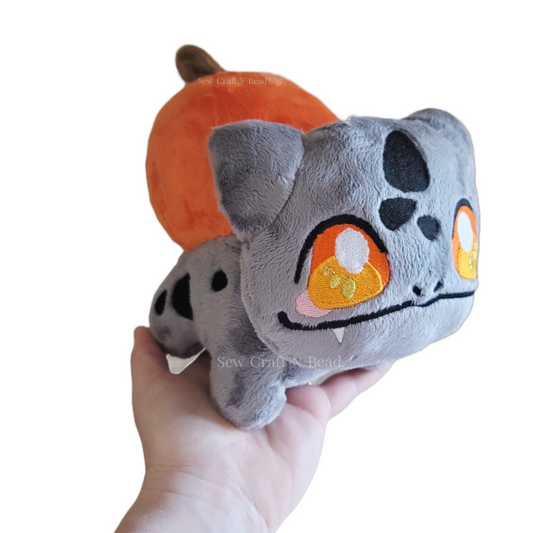 Pumpkin Gray Plush (READY TO SHIP)