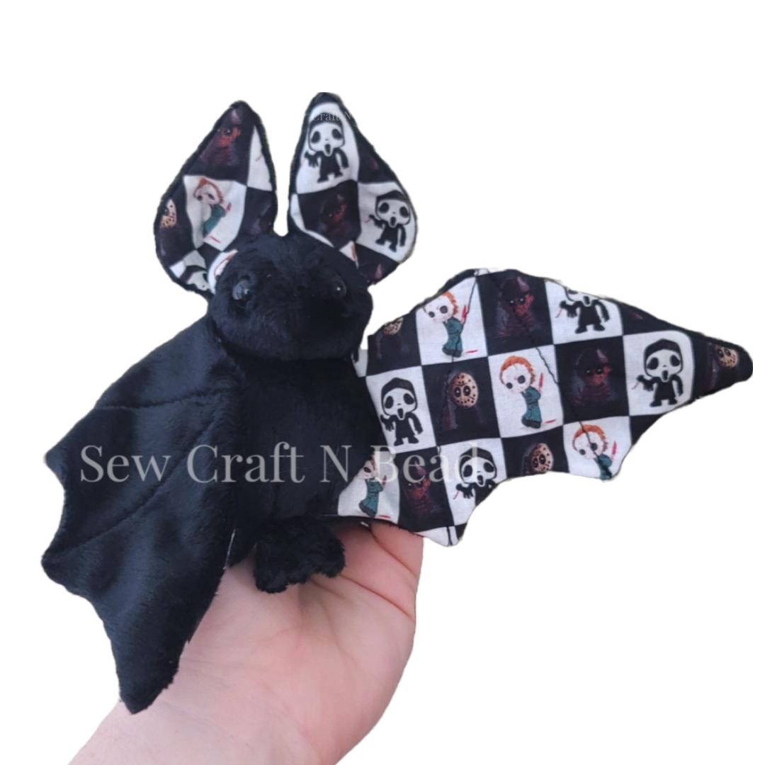 Horror Character Bat Plush (MADE TO ORDER)
