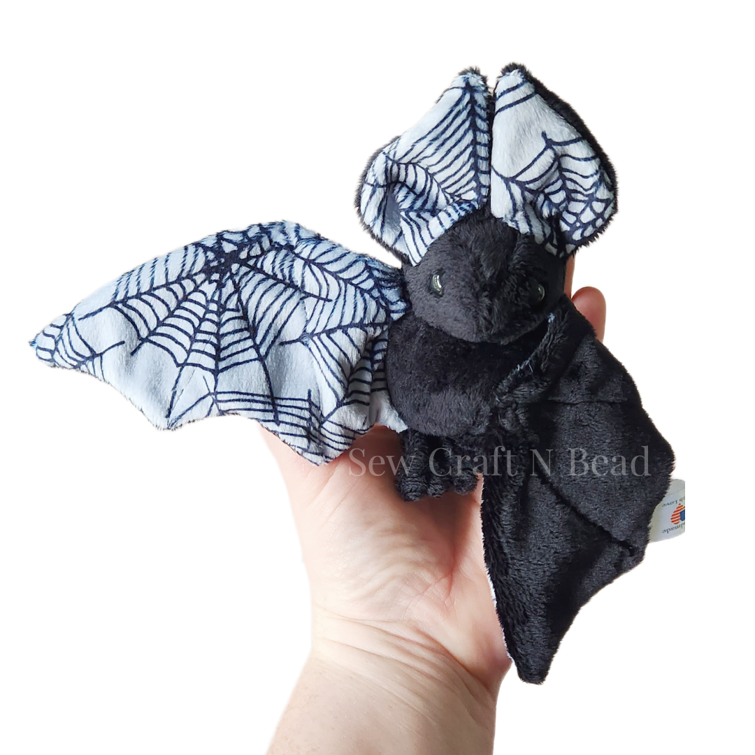 Spiderweb Bat Plush (MADE TO ORDER)