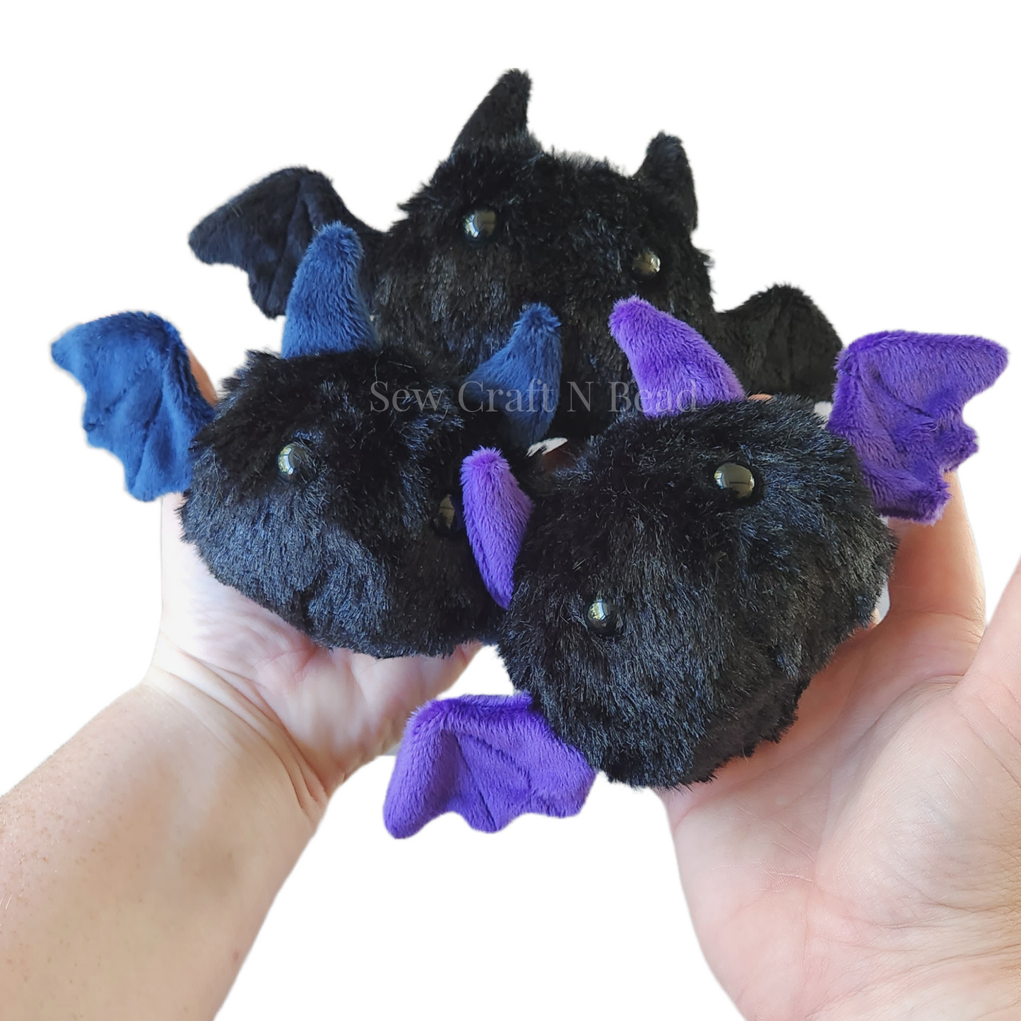 Soft Fluffy Bat Plush (MADE TO ORDER)
