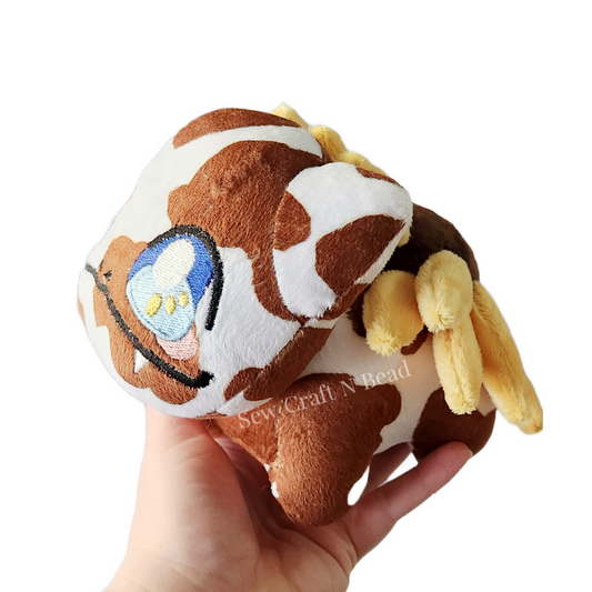 Cow Sunflower Plush (READY TO SHIP)