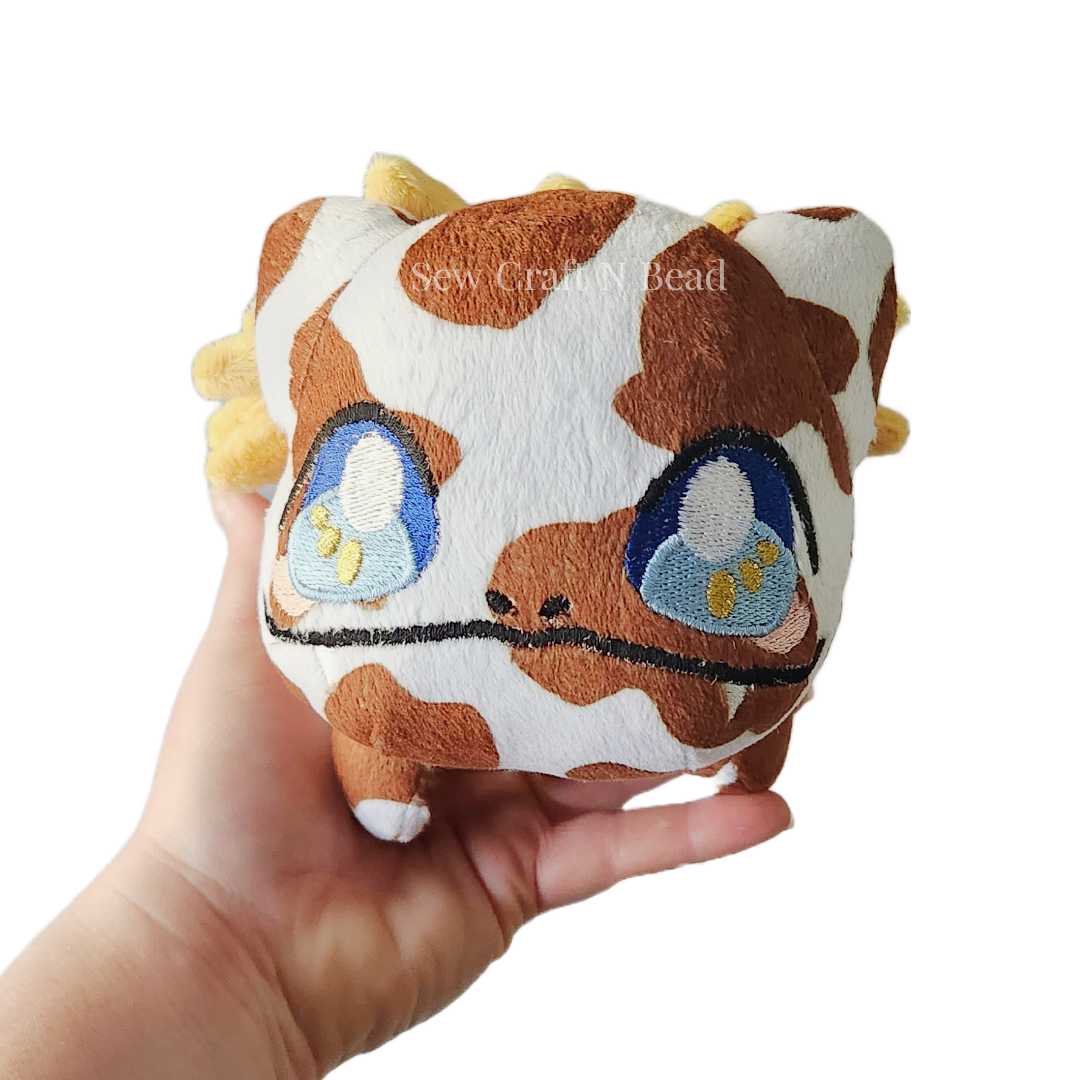 Cow Sunflower Plush (MADE TO ORDER)