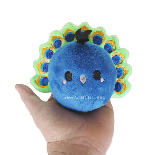 Peacock Bird Plush (READY TO SHIP)