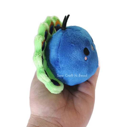 Peacock Bird Plush (READY TO SHIP)